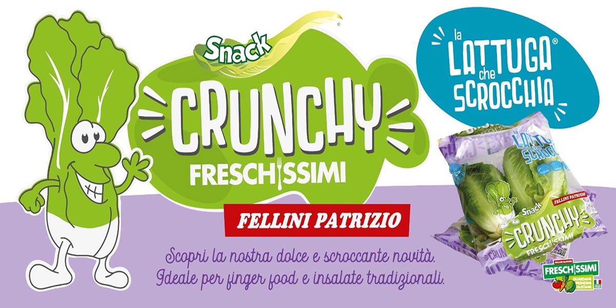 Arriva Crunchy, la lattuga innovativa che "scrocchia" 
